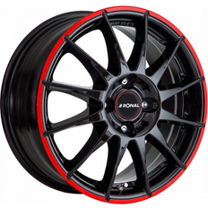 Ronal R54 MCR JET Bl RED RIM 7x16 4/100 ET38 Ã68