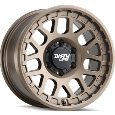 Dirty Life Life Mesa 9306 Series Wheel, 17"x9", 6X5.5 Bolt Pattern, 4.53" Back Spacing, Dark