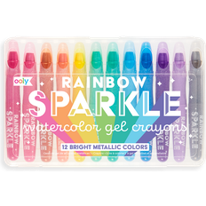 Ooly Rainbow Sparkle Watercolor Gel Crayons 12-pack