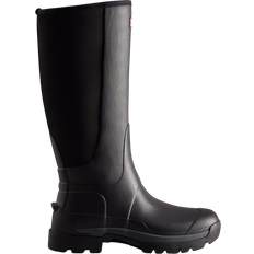 Men - Vegan Wellingtons Hunter Balmoral Field Hybrid Tall - Black