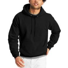 Hanes EcoSmart Pullover Fleece Hoodie - Black