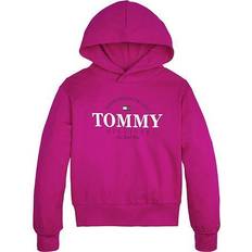 Nailon Hupparit Tommy Hilfiger Tommy Foil Graphic Hoodie - Eccentric Magenta (KG0KG06954-TZO)