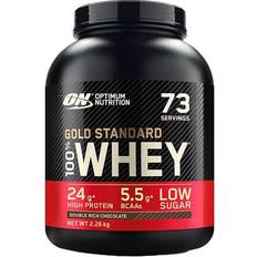 Vitaminas y Suplementos Optimum Nutrition Gold Standard 100% Whey Protein 2273g Double Rich Chocolate