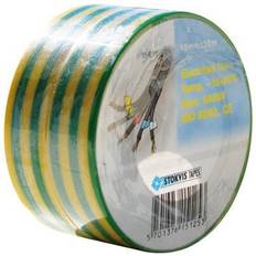Stokvis Isoleringstejp vinyl 15 10 m gul/grön