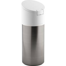 Stainless Steel Disinfecting Wipes Dispenser with White