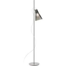 Kartell K-Lux Grey/Smoke Floor Lamp