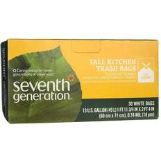 Seventh Generation Extra Strong Tall Kitchen Garbage Trash Bags 30