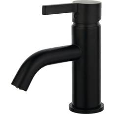 Faucets Kingston Brass LS822.CTL Continental 1.2 Hole Faucet with Pop-Up Drain Matt Black