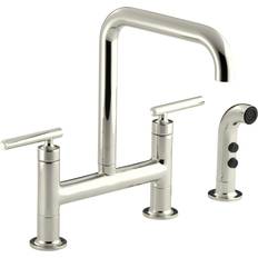 Kohler Kitchen Faucets Kohler K-7548-4 Purist Gray