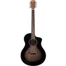 Washburn Musical Instruments Washburn Bella Tono Vite S9v Studio Acoustic-Electric Guitar Transparent Charcoal Burst