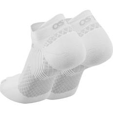 Plantar fasciitis support OS1st Plantar Fasciitis No Show White Synthetic L White