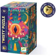 Métal Puzzles Djeco Monsters 50 Pieces