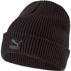 Puma Unisex Luer Puma Classics Archive Mid Fit Beanie - Black/Grey Logo