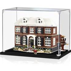 Plastic Play Set Accessories Display Case for Home Alone Display 21330