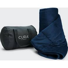 Cura of Sweden Minky Tyngdedyne 6kg Rød, Grå, Blå (200x140cm)