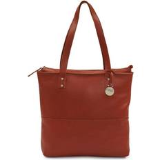 Octopus Denmark Style Madagascar Shopper - Reddish Cognac