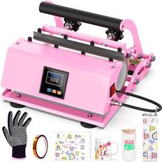 Yellow Hobby & Office Machines Heat Press Machine