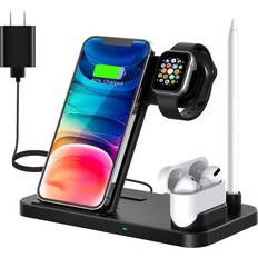 Batteries & Chargers 4 in 1 Wireless Charger