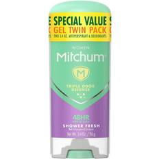 Deodorants Mitchum Triple Odor Defence Women Shower Fresh Gel Anti-Perspirant & Deo Stick 2-pack