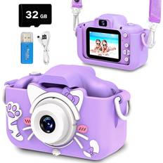 Secure Digital (SD) Compact Cameras Goopow Kids Camera X5