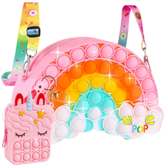 Rainbow Cloud Unicorn Crossbody Handbag Bag