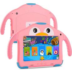 Tablets for kids YosaToo Tablet for Toddlers Tablet Android Kids Tablet with WiFi Dual Camera 1GB 32GB Storage 1024 x 600 Touch Screen Parental Control Mode Google Playstore YouTube Netflix for Boys Girls Android 10