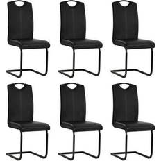 vidaXL Cantilever Køkkenstol 100cm 6stk
