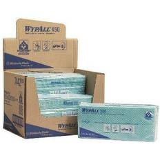 WypAll X50 Colour Coded Cleaning Cloths 7442 - Green Wiping
