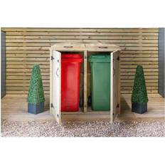 The Garden Village Double Wheelie Bin Store (Building Area )