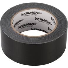 Fixman Heavy Duty Duct Tape 50mm x 50m Black 50000x50mm