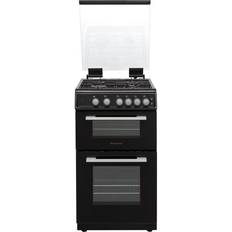 Cheap Gas Cookers Montpellier MDOG50LK Black Silver, Grey