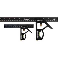 Faithfull Measurement Tools Faithfull XMS22SQTWIN Prestige Combination Carpenter's Square