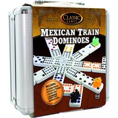 Mexican train TCG Toys Mexican Train with Aluminum Case Dominos Game