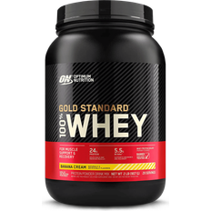 Glutenfree Protein Powders Optimum Nutrition Gold Standard 100% Whey Banana Cream 900g