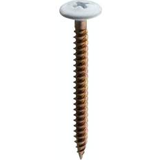 Plåt montageskruv vitlackerad 4,2x45mm 100-pack