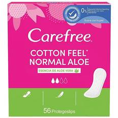 Intimate Hygiene & Menstrual Protections Carefree Normal Aloe protector cotton 56 u