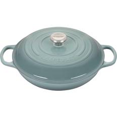 Le Creuset Sea Salt Signature med låg 30cm