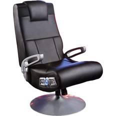 X-Rocker Adult - Leather Gaming Chairs X-Rocker Foldable Gaming Chair - Black/Silver