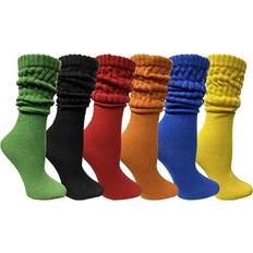 Acrylic Underwear Yacht & Smith Bulk Crew Boot Socks 6-pack