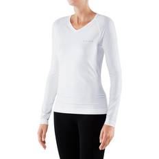 Dam - Fitness & Gymträning - Röda Underställstoppar Falke Women Long sleeve Shirt Warm