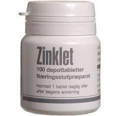 Graviditet Vitaminer & Mineraler Zinklet 100 stk