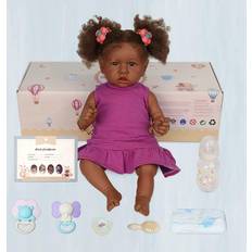 Baby Dolls Dolls & Doll Houses Jizhi Reborn Baby Dolls Blanco 22"