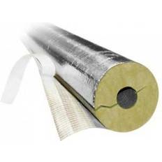 Alutape Rockwool Rw Universal Rørskål M/alutape 35 X 50 Mm 1 Meter