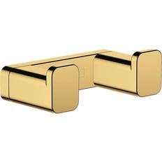 Guld Håndklædekroge Hansgrohe Dobbelt krog AddStoris