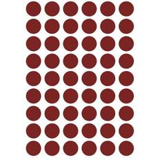 Rød Vægdekorationer Børneværelse Ferm Living Wallsticker Mini Dots Rød