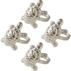 Polished Napkin Rings Saro Lifestyle Turtle Dinner Napkin Ring 4