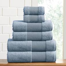 Modern Threads Air Cloud Bath Towel Blue (137.16x68.58)