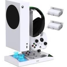 Ipega Xbox Series S Vertical Dual Charging Dock - White