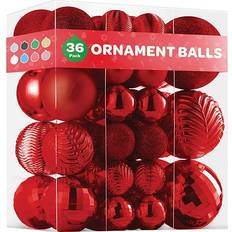 Style Ball Christmas Tree Ornament 36pcs