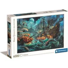 Puslespil 6000 Clementoni High Quality Collection Pirates Battle 6000 Pieces